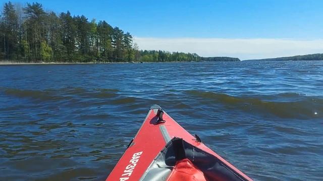 Ладога. Карелия. Ладожские Шхеры на байдарке в мае. Нерпы. смотреть онлайн