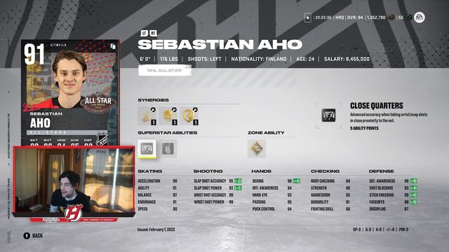 BEST CARDS FOR 100K AND UNDER IN NHL 22 HUT! смотреть онлайн