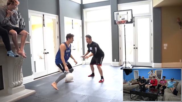 Reacting to 2HYPE Basketball MINI HOOP Highlights!! смотреть онлайн