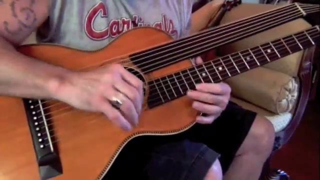 c. 1920 Stella Harp Guitar смотреть онлайн