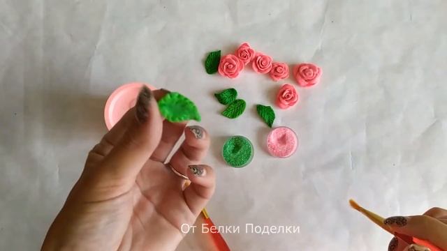 Как сделать подсвечник из теста для лепки/ Розочки из теста/ Dough candlestick / Dough roses /DIY смотреть онлайн
