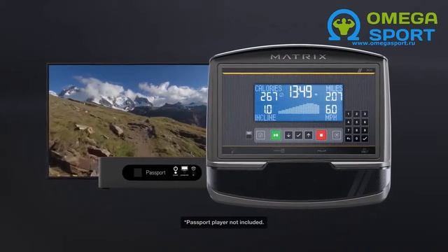Консоль для тренажеров Matrix XR ViaFit смотреть онлайн