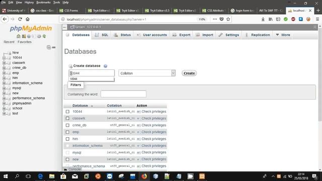 Registration form | php | mySql | Xampp |Part 1 смотреть онлайн