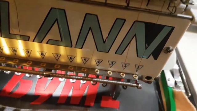 Вышивка от Slytur! Нанесение  на экокожу!