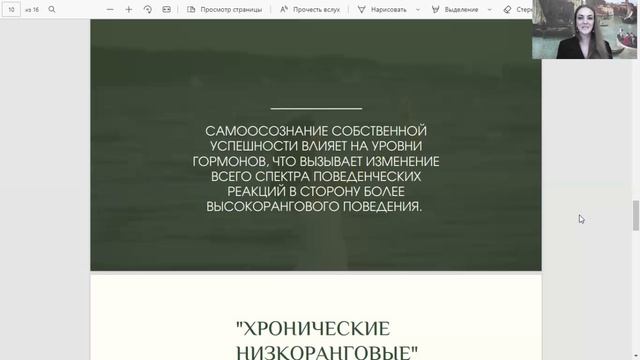 Урок 2. Мужские типы и ранги