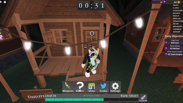 SURVIVE THE KILLER (CABINS UPDATE)ROBLOX смотреть онлайн