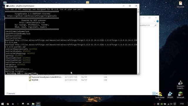 Minecraft Modding Tutorial ITA #14 DOPPIO WORKSPACE + UPDATE 1.8.8 смотреть онлайн