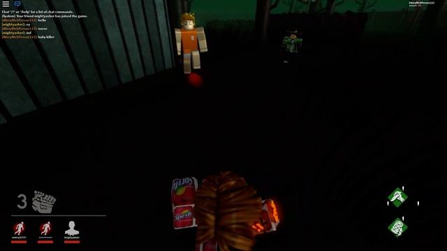 Dead By Roblox Playing against a laggy baby killer смотреть онлайн