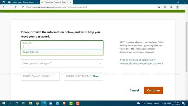 How To Recover Regions Bank Online Banking Account Password 2021 | Regions.com Password Reset Help смотреть онлайн