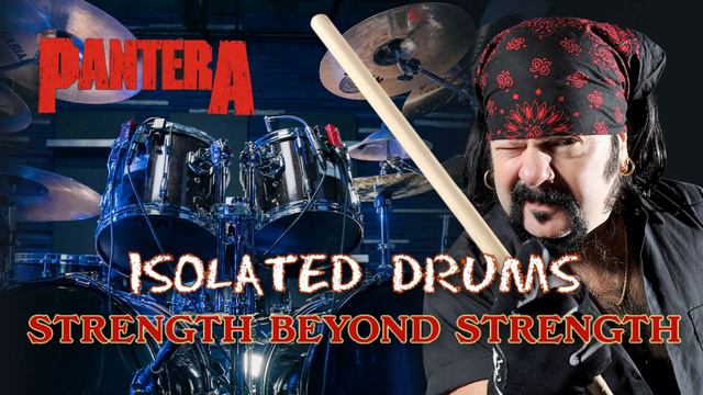 PANTERA - STRENGTH BEYOND STRENGTH   DRUMLINE ONLY (ALBUM VERSION)