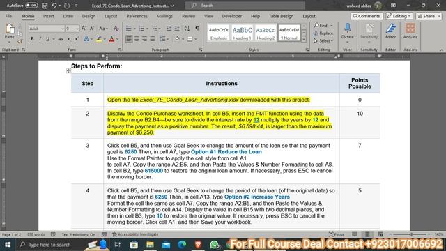 Excel_7E_Condo_Loan_Advertising | Excel 7E Condo Loan Advertising | Solutions of My ITLAB смотреть онлайн