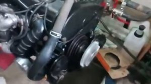 Митсубиси Делика 4д56т первый запуск после кап.ремонта ч 2.