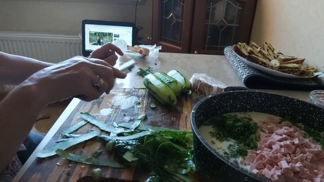 ХОЛОДНЫЙ СУП и ЛЁГКИЙ КИСЕЛЬ с РАБАРБАРА