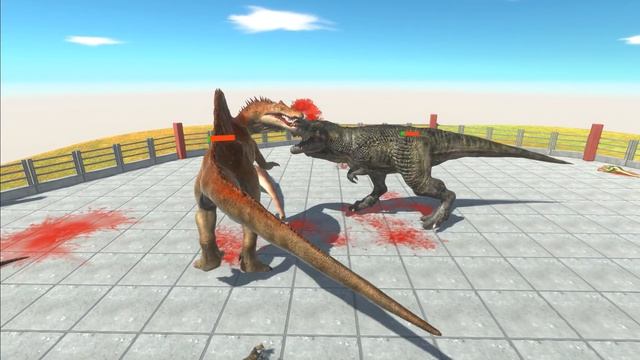 Battle Royale With HP Bar - Animal Revolt Battle Simulator
