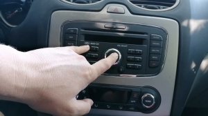 RESET 6000 CD RADIO  -  FORD FOCUS