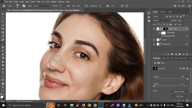 High End Skin Retouch Adobe Photoshop CC 2022 смотреть онлайн