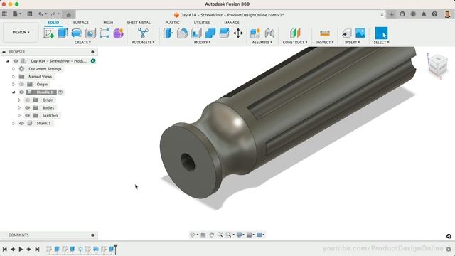 Day 14 of Learn Fusion 360 in 30 Days for Complete Beginners! - 2023 EDITION смотреть онлайн