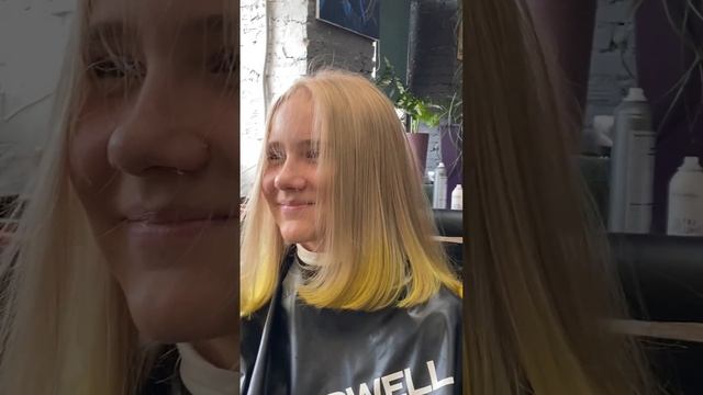 Стрижка и окрашивание волос. Работа Натальи Рублевой смотреть онлайн