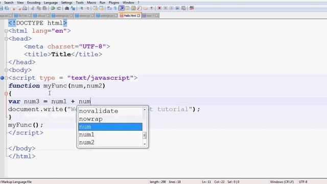 #6 | Function Creation | Calling | Passing | Returing in Java script | Java script in Tamil смотреть онлайн