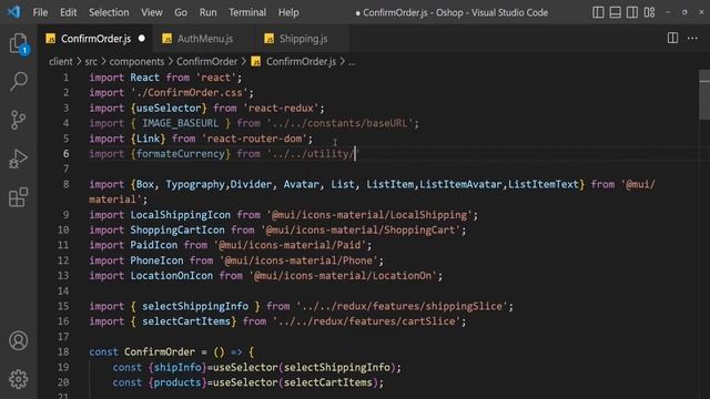 MERN project - ecommerce - supershop || Design confirm order page & create react environment file смотреть онлайн