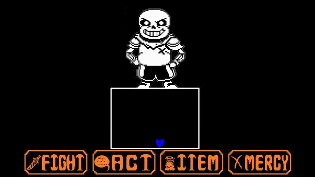 Underswap sans figth with gaster blaster смотреть онлайн