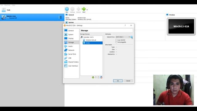 Oracle VM Virtual Box - Server Installation - Windows Server 2012 смотреть онлайн