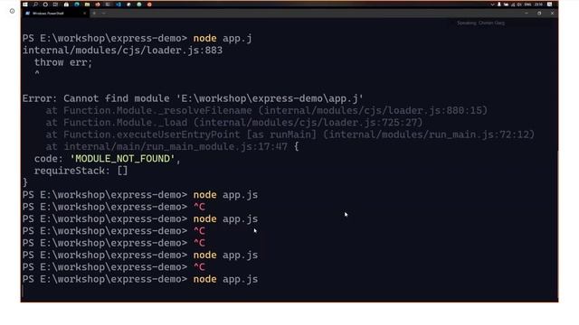 Aparoksha Month 2021 | WebD Workshop | Day 6 : Introduction to Backend with Nodejs смотреть онлайн