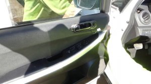 MAZDA CX-7 FRONT DOOR PANEL REMOVAL REPLACEMENT CX7