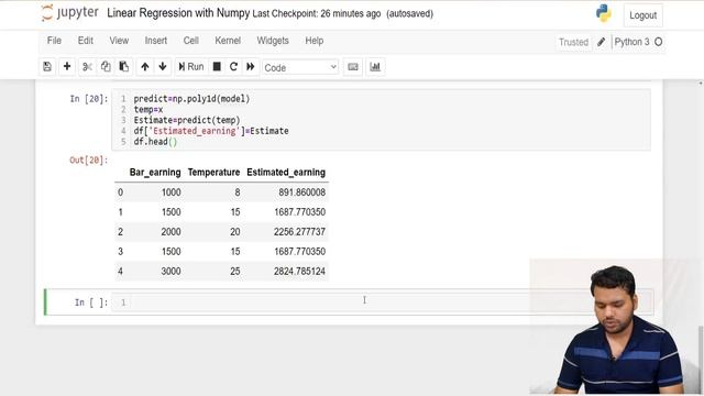 Implementation of Linear Regression |Python | Numpy |Seaborn | R_square Description смотреть онлайн