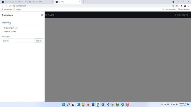 FRONT CON REACT PARTE 1 смотреть онлайн