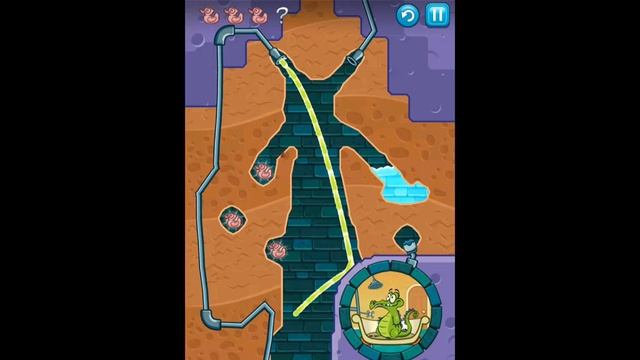Крокодильчик Свомпи - прохождение уровня 2-15 "Бумеранг" смотреть онлайн