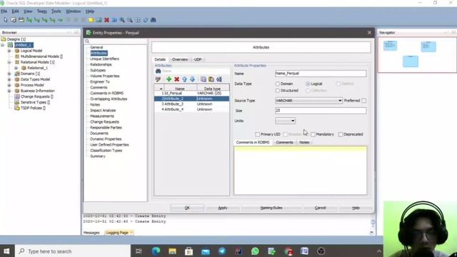 TUTORIAL MEMBUAT DIAGRAM ER DARI KASUS SEDERHANA MENGGUNAKAN ORACLE SQL смотреть онлайн