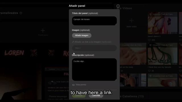 Stripchat Tutorial 1 - My Profile