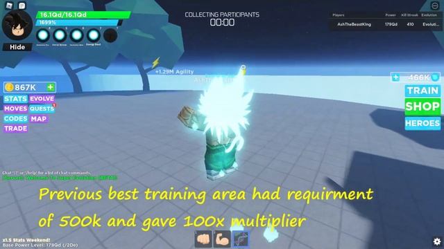 Super Evolution || NEW TRAINING AREAS + SECRET CAVE + SIDE QUESTS LOCATION UPDATE 3 | (CODES) Roblo смотреть онлайн