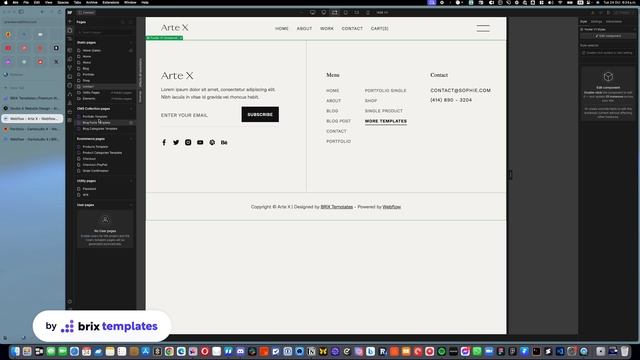 How to edit Webflow CMS pages or how to transform them into Webflow static pages смотреть онлайн
