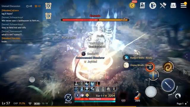BLACK DESERT MOBILE (ENG) World-Boss KARANDA Gameplay смотреть онлайн