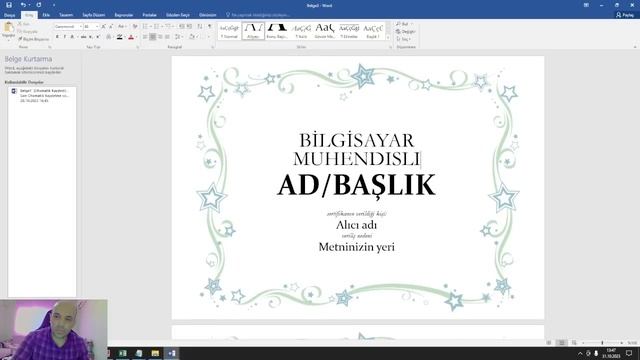 Davetiyelerinizi Word ve Excel ile Tasarlarken Dikkat Etmeniz Gereken Temel İlkeler смотреть онлайн