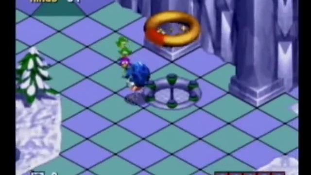 Sonic 3D Flickies' Island - Diamond Dust Zone Part 1 - SEGA Mega Drive смотреть онлайн