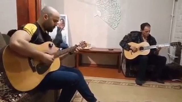 Future - Mask off , guitar , instrumental playing with dad , improvisation смотреть онлайн