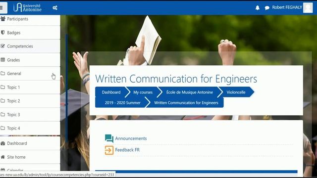 Student Tutorial: e-Courses (Moodle) | Antonine University (UA) смотреть онлайн