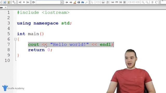 Setup & Hello World | C++ | Tutorial 4 смотреть онлайн