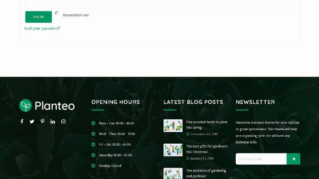 Planteo - Gardening and Landscaping WordPress Theme | Themeforest Templates смотреть онлайн