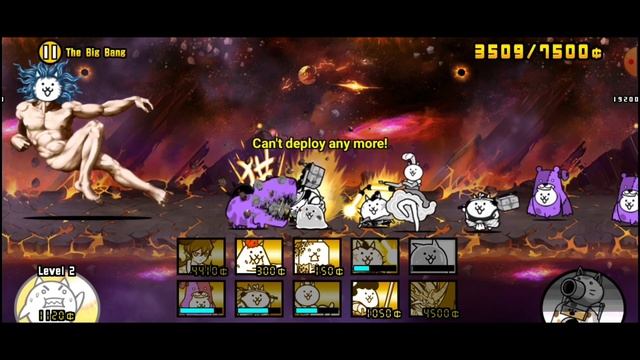 СНОВО 2 УРОВНЯ ЗА РАЗ?? Cats of the Cosmos Outbreak End , Story of Legends 2 Stars (the battle cats смотреть онлайн