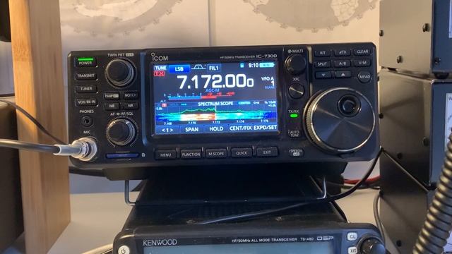 DF2BO Pforzheim Germany working WA3O Monroeville PA, on 40 metres in the morning daylight смотреть онлайн