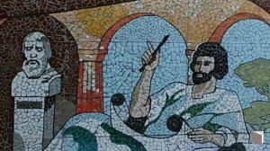 Ремонт в библиотеке. Демонтаж мозаики