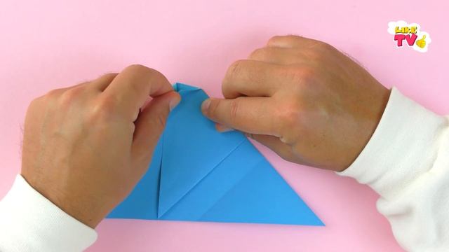 Оригами птичка из бумаги. Как сделать птицу из бумаги А4 без клея своими руками. Простая поделка смотреть онлайн