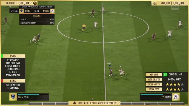 FIFA 18 MESSI REVIEW | 93 MESSI PLAYER REVIEW | FIFA 18 ULTIMATE TEAM смотреть онлайн