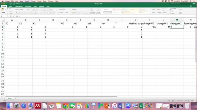 Artificial Neural Network - Training a single Neuron using Excel смотреть онлайн