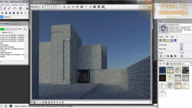 [V-ray for Sketchup ] How to setup HDRi lighting with Dome light смотреть онлайн