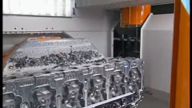 Unipro 5 Cylinder head machining смотреть онлайн